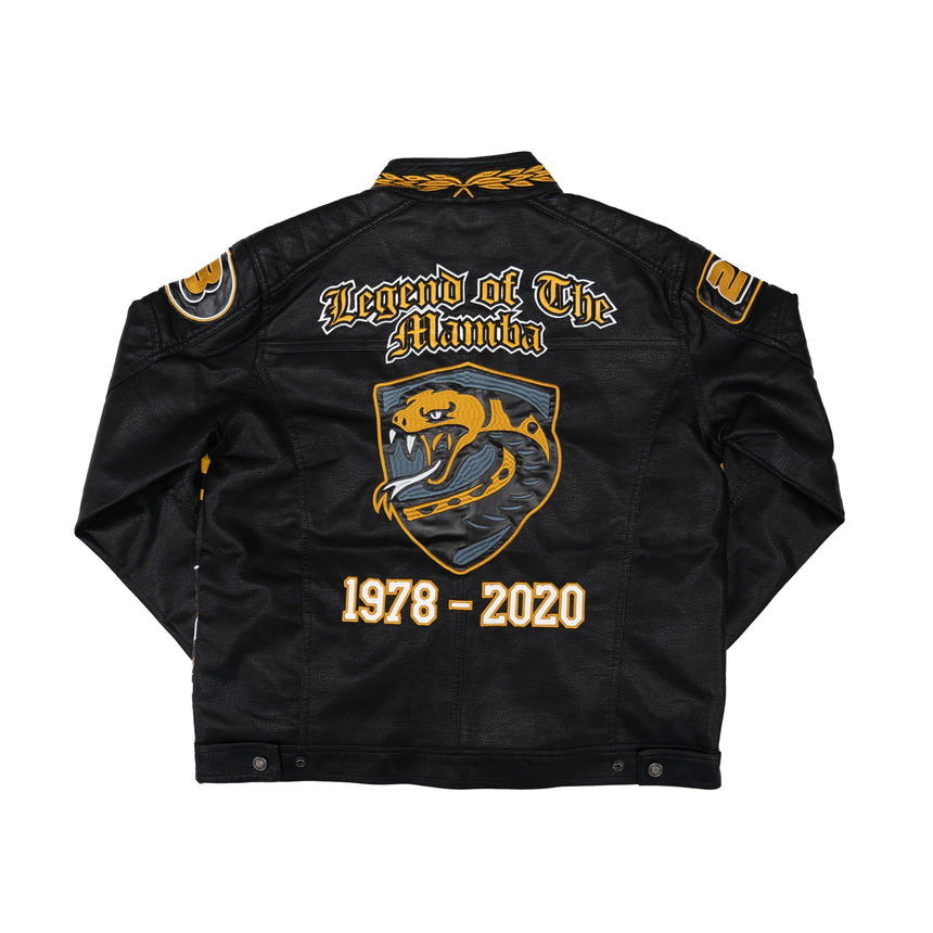 KOBE LEGEND OF MAMBA MOTO JACKET (BLACK)