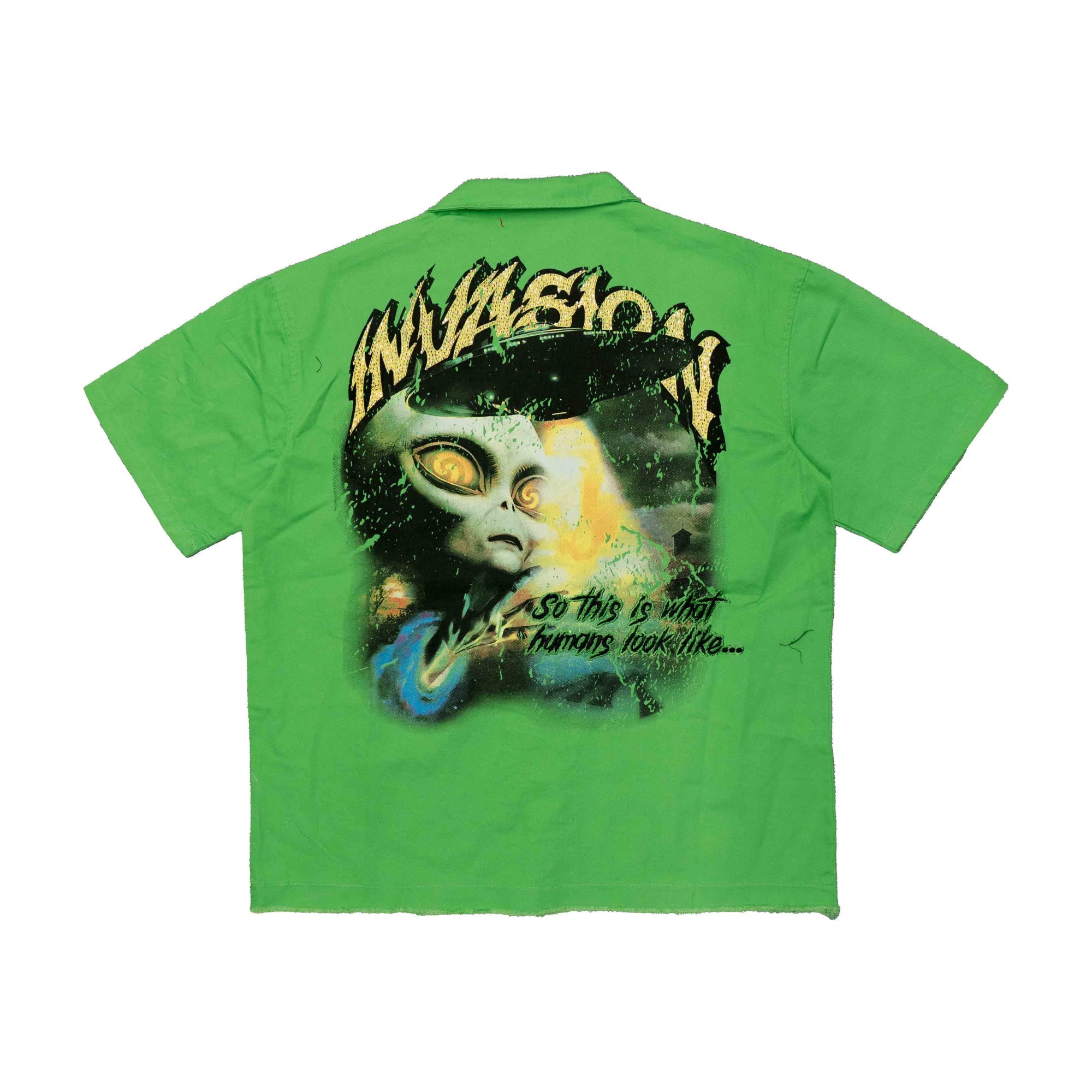 WATSON INVASION WORK SHIRT (GREEN) – All Star Elite