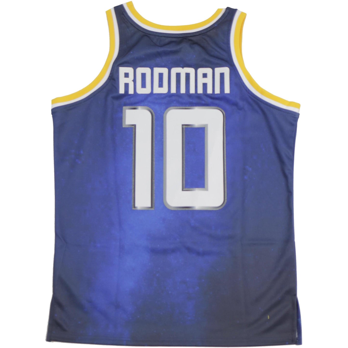 DENNIS RODMAN ALTERNATE BLUE HIGH  SCHOOL BASKETBALL JERSEY - Allstarelite.com