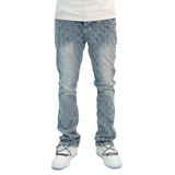 WATSON BLUE DENIM DIAMOND STITCH LF00002