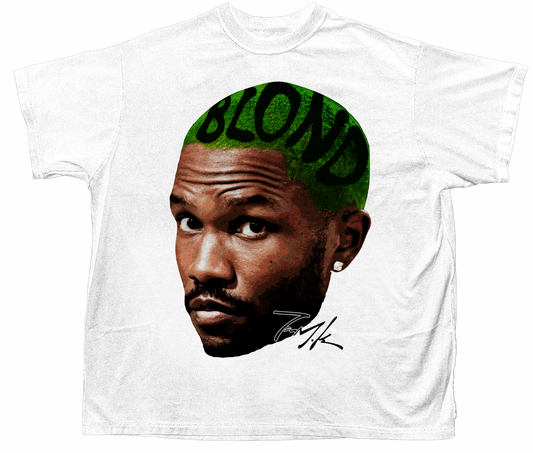 FRANK BLOND BIG HEAD T-SHIRT (WHITE)