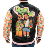 YOUTH FRESH PRINCE RETRO SATIN JACKET (BLACK)