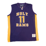 JOHN WALL HOLY RAMS BASKETBALL JERSEY (PURPLE)