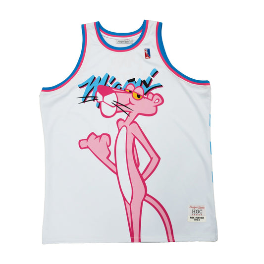 PINK PANTHER BASKETBALL JERSEY (WHITE)