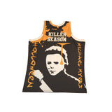 MICHAEL MYERS KILLER SEASON BASKETBALL JERSEY (BLACK)