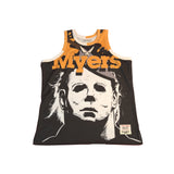 MICHAEL MYERS KILLER SEASON BASKETBALL JERSEY (BLACK)