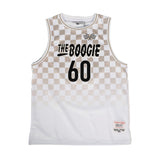 NIPSEY HUSSLE BOOGIE YOUTH BASKETBALL JERSEY (WHITE)