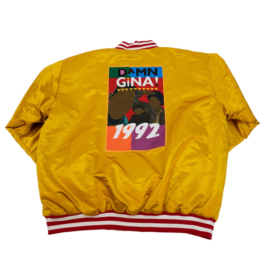MARTIN SATIN JACKET (GOLD)