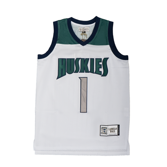 LAMELO BALL HIGH SCHOOL BASKETBALL HOME JERSEY (WHITE)