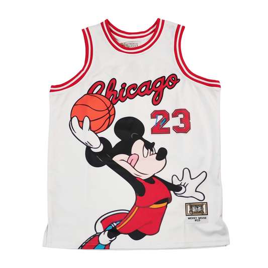 CHICAGO MICKEY WHITE   BASKETBALL JERSEY