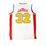 LEBRON JAMES MCDONALDS ALL AMERICAN HIGH SCHOOL JERSEY (WHITE)