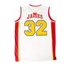 LEBRON JAMES MCDONALDS ALL AMERICAN HIGH SCHOOL JERSEY (WHITE)