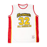 LEBRON JAMES MCDONALDS ALL AMERICAN HIGH SCHOOL JERSEY (WHITE)