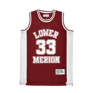 KOBE BRYANT HIGH SCHOOL AUTHENTIC BASKETBALL JERSEY (MAROON)