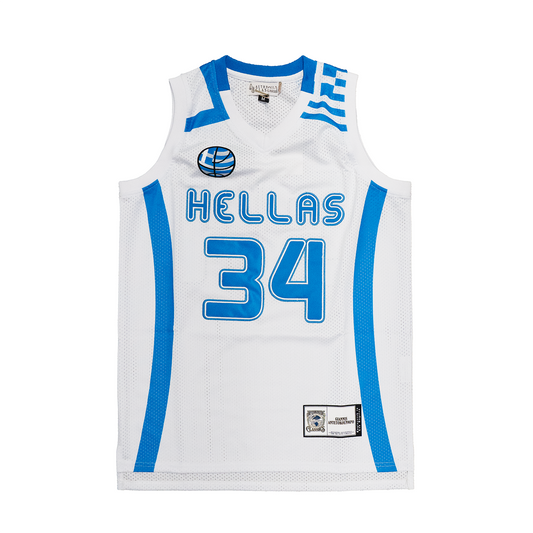 GIANNIS HELLAS TEAM GREECE AUTHENTIC BASKETBALL JERSEY