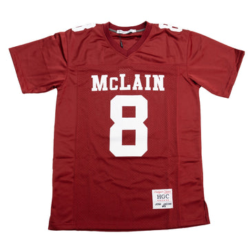 JOSH JACOBS HIGH SCHOOL FOOTBALL JERSEY (MAROON)