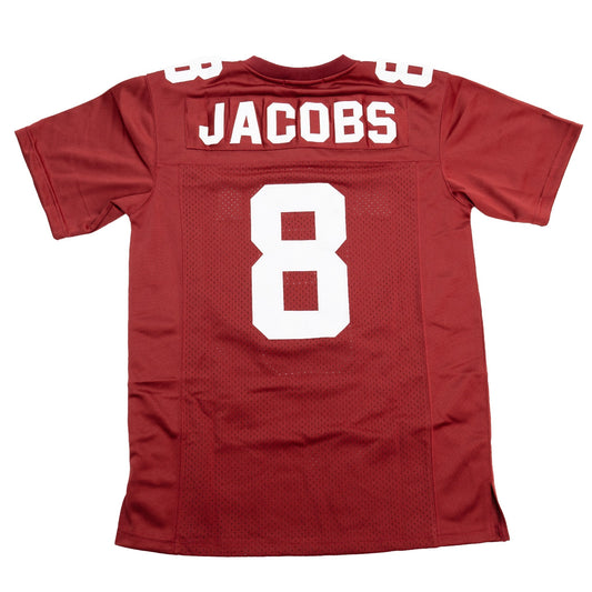 JOSH JACOBS HIGH SCHOOL FOOTBALL JERSEY (MAROON)