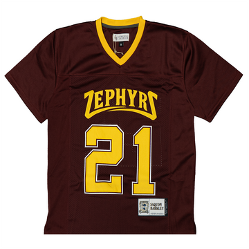 YOUTH SAQUON BARKLEY WHITEHALL ZEPHYRS HIGH SCHOOL FOOTBALL JERSEY (MAROON)