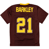 YOUTH SAQUON BARKLEY WHITEHALL ZEPHYRS HIGH SCHOOL FOOTBALL JERSEY (MAROON)