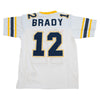 Tom Brady white high school football Jersey (WHITE)