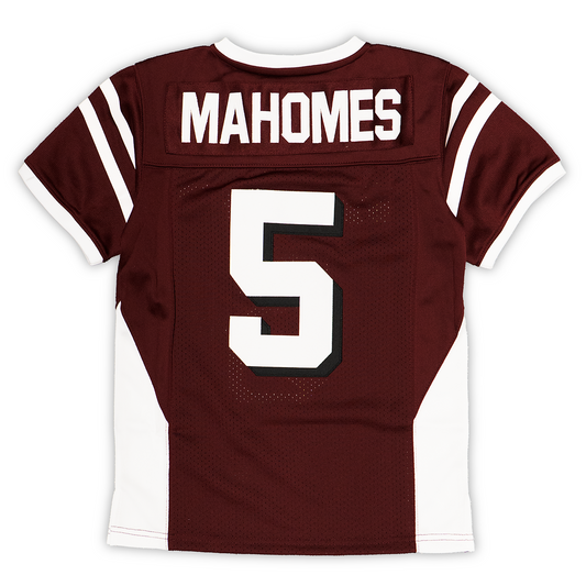 PATRICK MAHOMES WHITEHOUSE HIGH SCHOOL FOOTBALL JERSEY (RED)