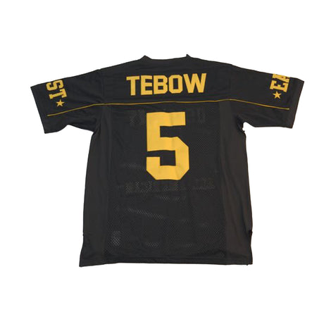 TIM TEBOW ALL AMERICAN FOOTBALL JERSEY (BLACK)