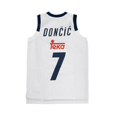 LUKA DONCIC MADRID TEKA AUTHENTIC BASKETBALL JERSEY (WHITE)