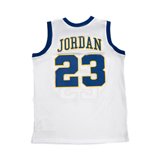 MICHAEL JORDAN LANEY HIGH SCHOOL BASKETBALL JERSEY (WHITE)