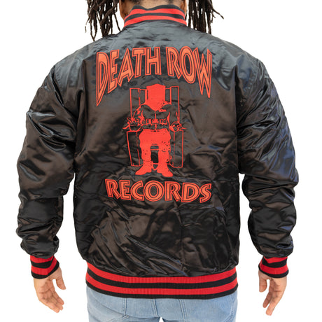 DEATH ROW RECORDS SATIN JACKET (BLACK)
