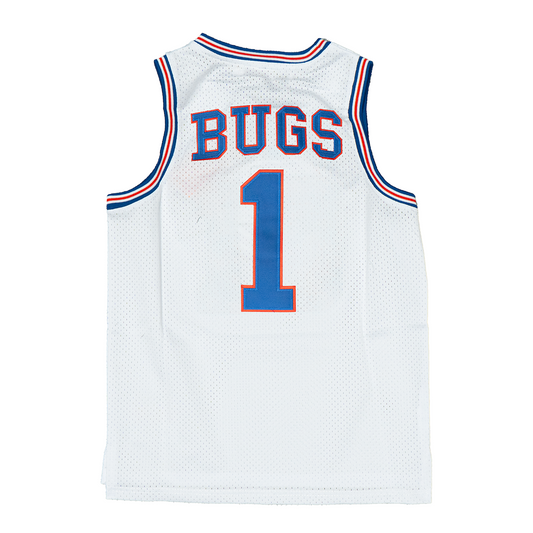 YOUTH TUNESSQUAD BUGS BUNNY BASKETBALL JERSEY (WHITE)