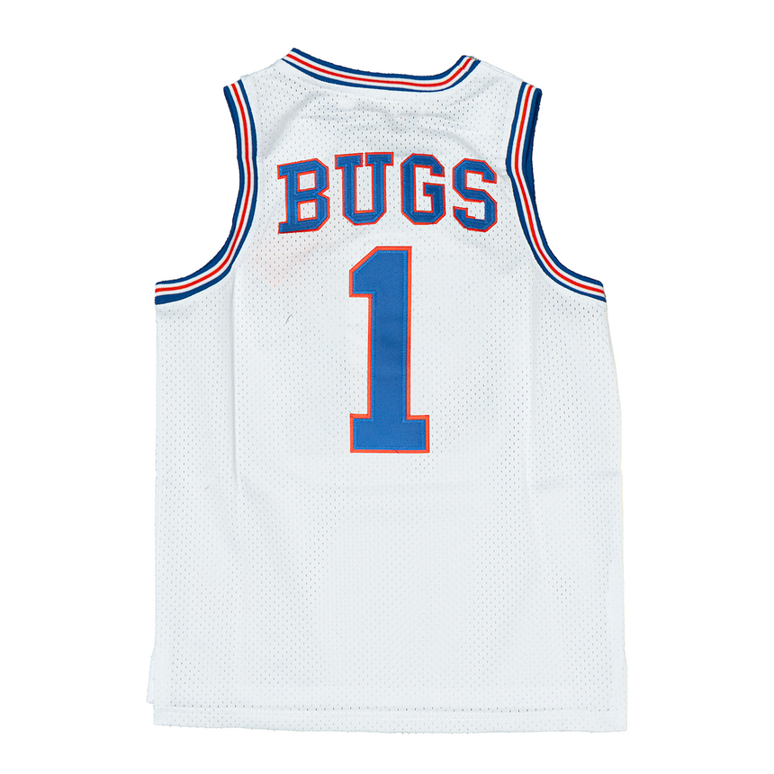 YOUTH TUNESSQUAD BUGS BUNNY BASKETBALL JERSEY (WHITE)
