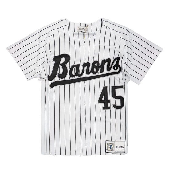MICHAEL JORDAN BASEBALL JERSEY (WHITE) – All Star Elite