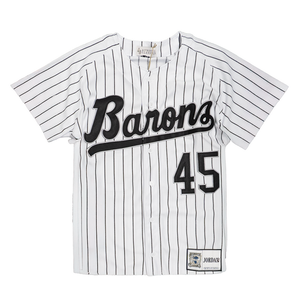 MICHAEL JORDAN BASEBALL JERSEY (WHITE) – All Star Elite