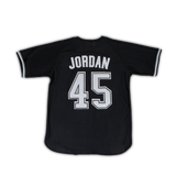 MICHAEL JORDAN BASEBALL JERSEY (BLACK)