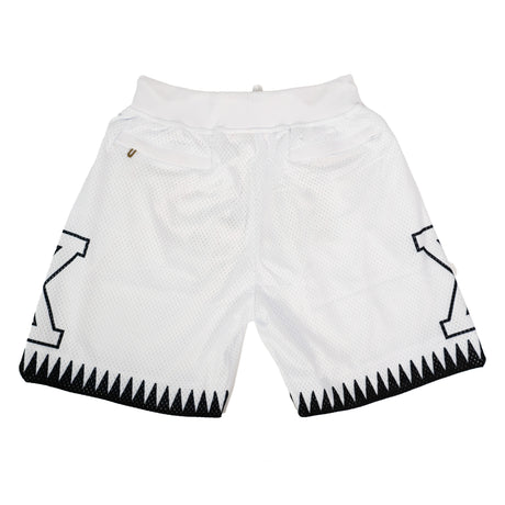 MALCOLM X FOR THE TRUTH SHORTS (WHITE)