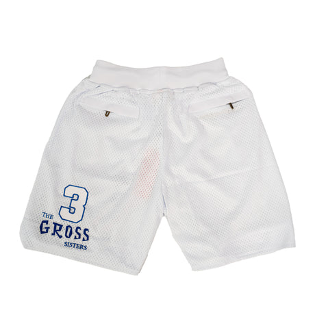 YOUTH THE GROSS SISTERS TRIO SHORTS (WHITE)