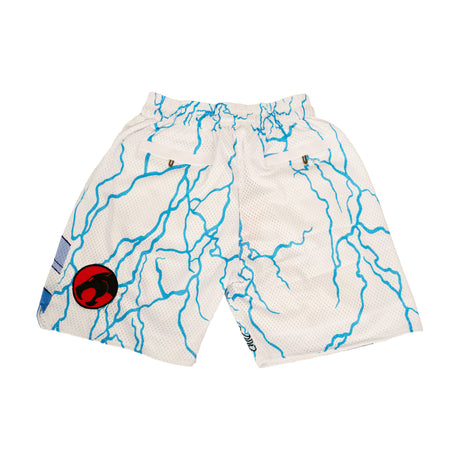 THUNDERCATS LION-O PANTHRO SHORTS (WHITE)