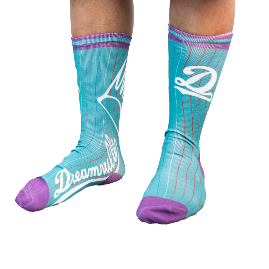 TEAL J COLE DREAMVILLE SOCKS
