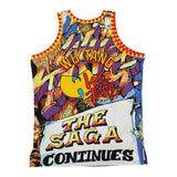 WU TANG BASKETBALL JERSEY (YELLOW/RED)