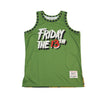 FRIDAY THE 13TH BASKETBALL JERSEY GREEN