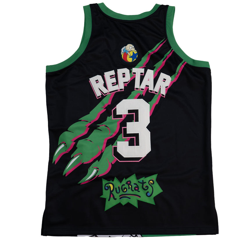 REPTAR BLACK YOUTH BASKETBALL JERSEY
