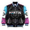 MARTIN DAMN GINA LEGENDARY SATIN JACKET (PURPLE/BLUE)