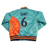 LEBRON TUNE SQUAD SATIN JACKET (LIGHT BLUE)