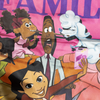 THE PROUD FAMILY PENNY SATIN JACKET PINK