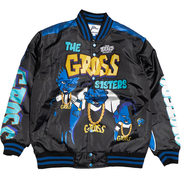 THE PROUD FAMILY GROSS SATIN JACKET NAVY – All Star Elite