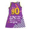 IN LIVING COLOR JERSEY DRESS (PURPLE)