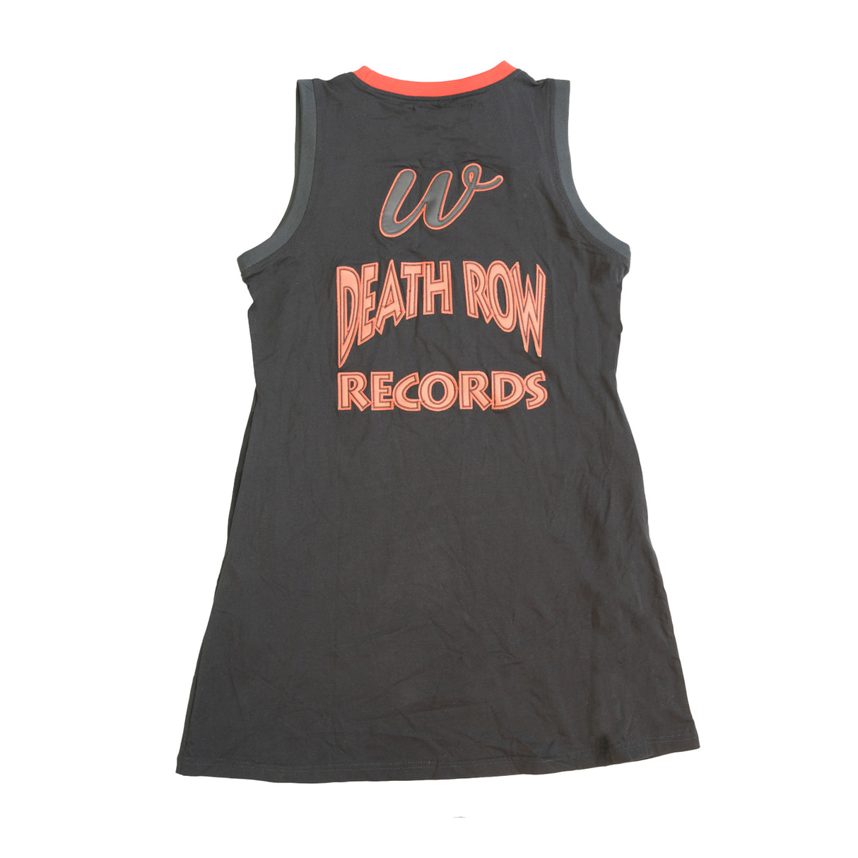 DEATH ROW RECORDS JERSEY DRESS (BLACK/RED)