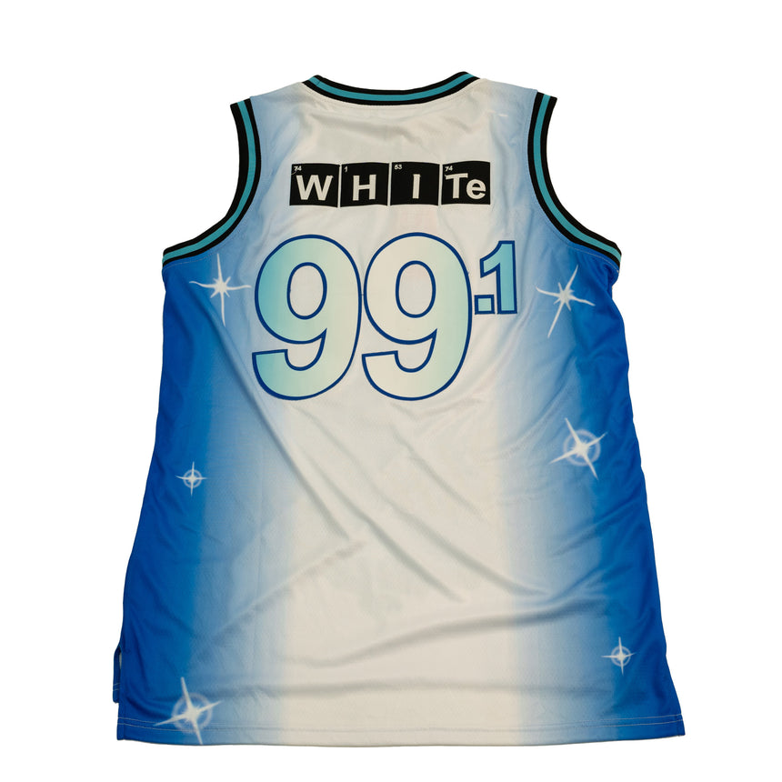 BREAKING BAD BASKETBALL JERSEY BLUE