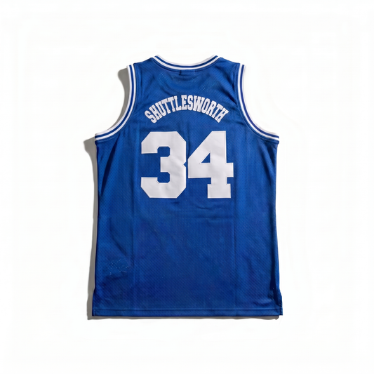 SHUTTLESWORTH BASKETBALL JERSEY (BLUE)