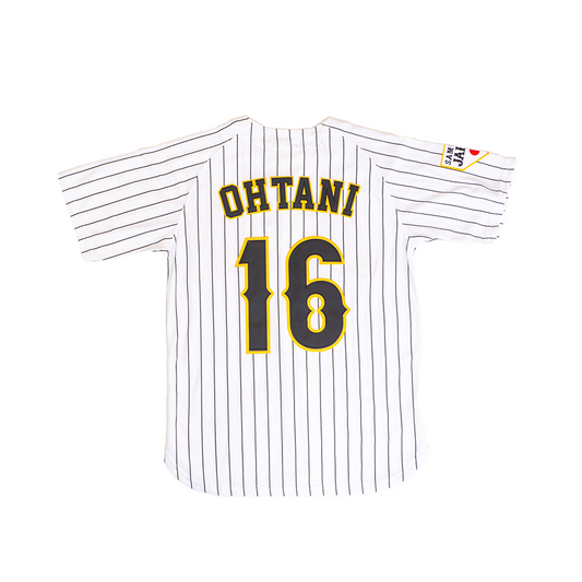 JAPAN NATIONAL BASEBALL OHTANI BUTTON DOWN JERSEY (WHITE)